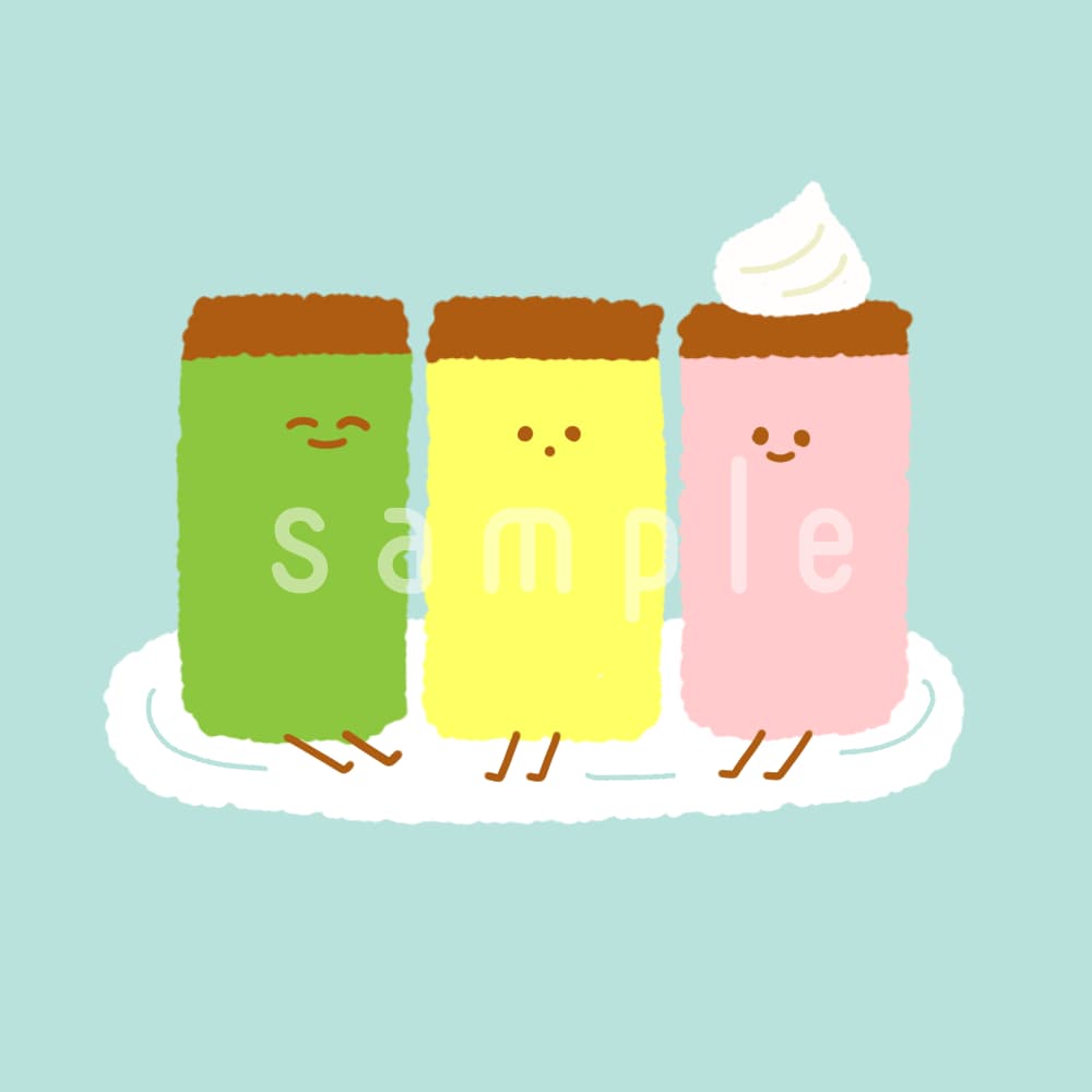 動物メインになんでもお描きします 食べ物や物のキャラクター化などもご相談ください！ イメージ6