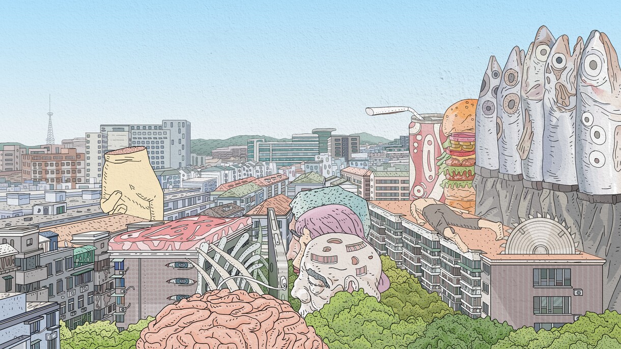 アニメーションの背景美術をデザインします 平面アニメーションの背景美術のデザイン イメージ3