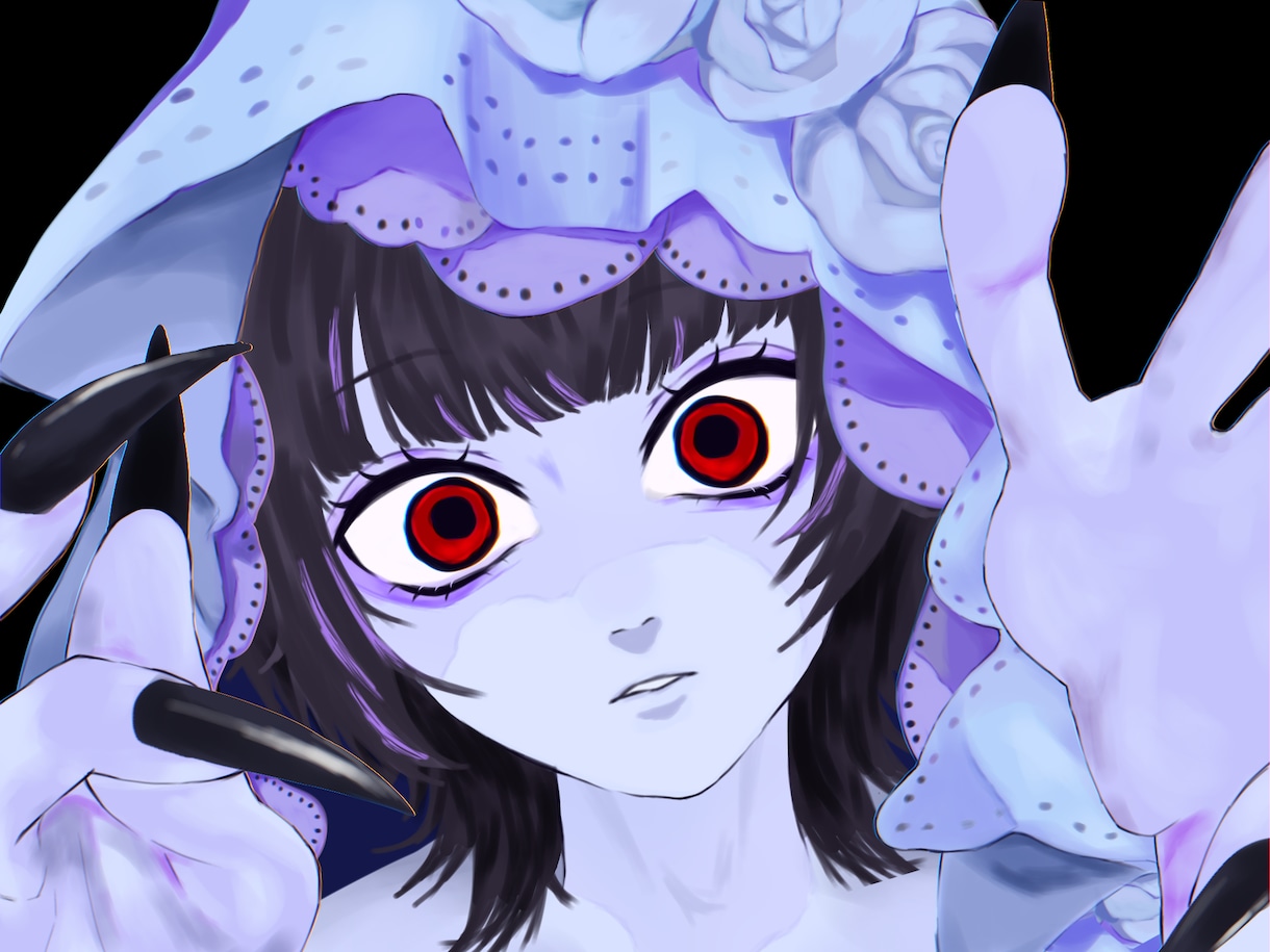 歌ってみた等の1枚絵描きます 個人使用から歌ってみた等もおっけい！ イメージ3
