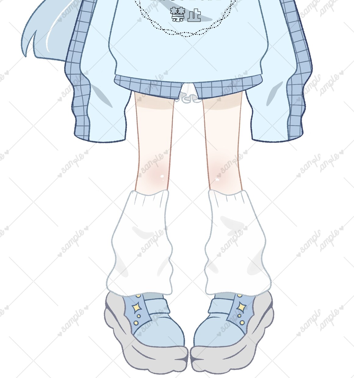 立ち絵（完成品）を販売します かわいい女の子の立ち絵です！！！ イメージ2