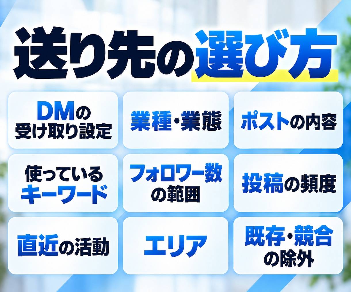 Xで営業DMを送り商談を獲得します 1ヶ月100件｜DMが届く相手を選んで1件ずつ送ります イメージ2