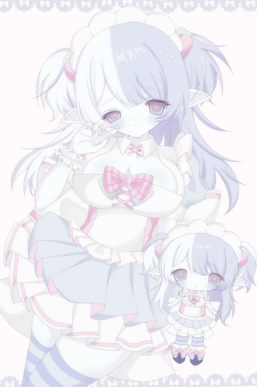 可愛い女の子描きます 甘々ふわふわな雰囲気で可愛く仕上げます♡ イメージ1