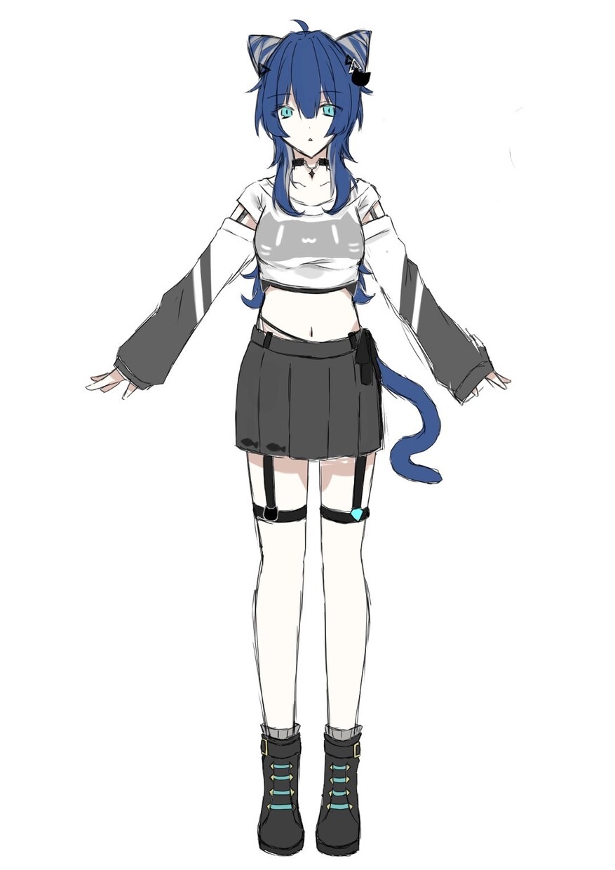 あなただけの立ち絵イラスト制作します 綺麗で可愛い立ち絵制作します！ イメージ2