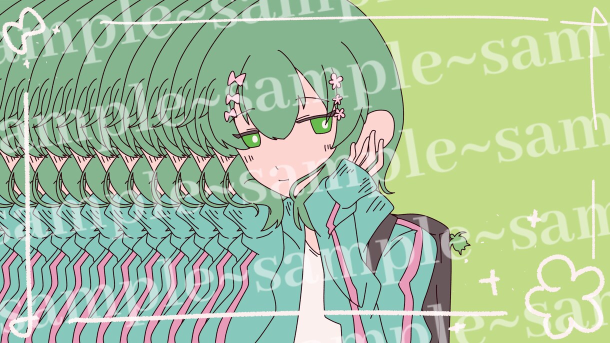アイコンや一枚絵描きます シンプルでかわいいイラストを！ イメージ4
