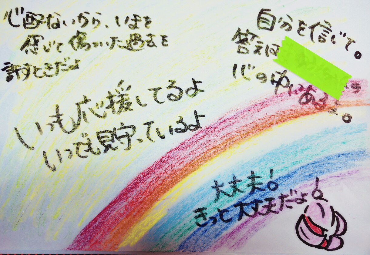 メッセージとイラストで必要なメッセージお伝えします 神様や観音様から自分に必要なメッセージが欲しいかたへ イメージ1