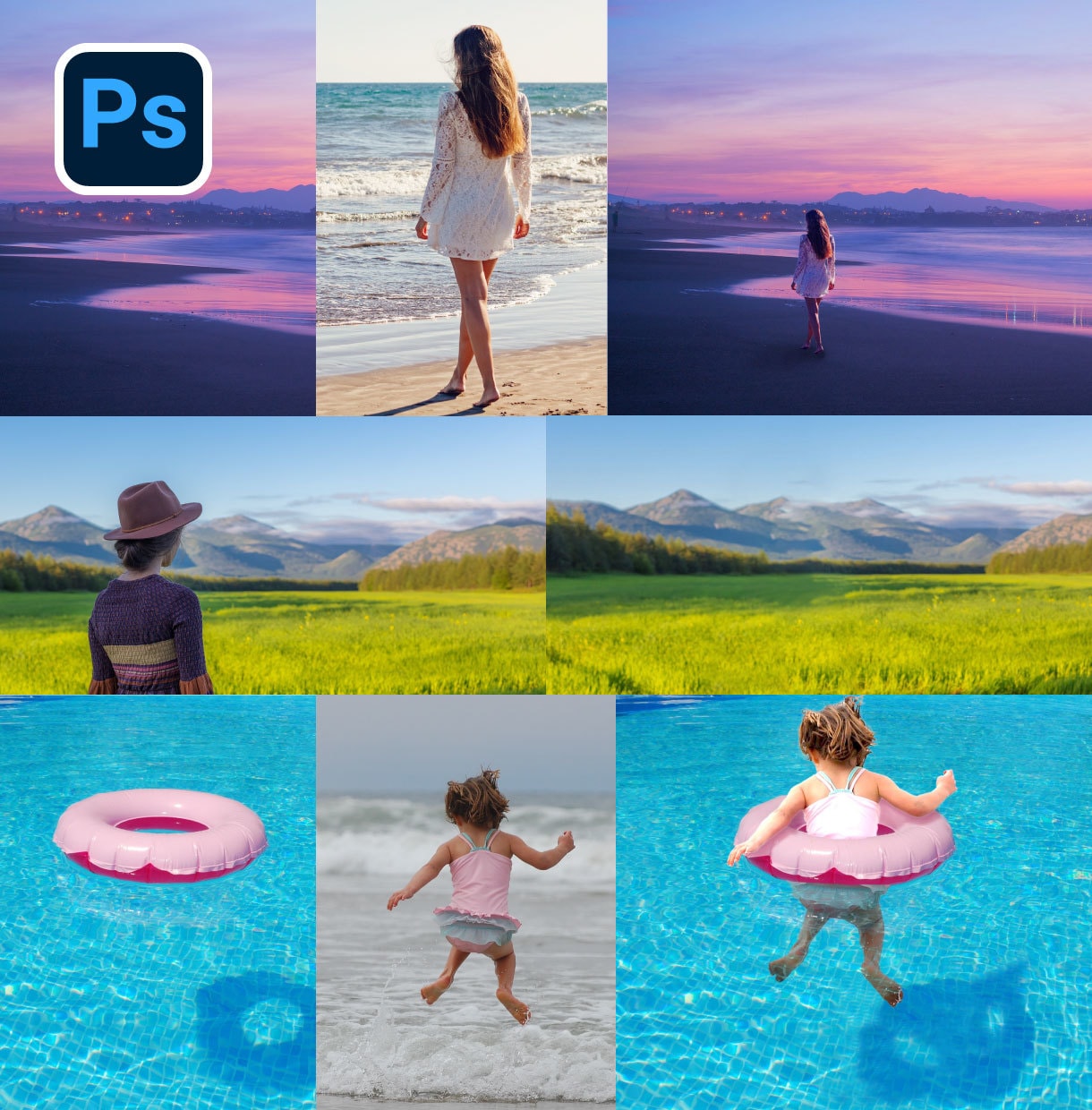 写真や画像の加工、修正承ります 写真合成、切り抜き、不要物除去等、お気軽にご相談ください イメージ1