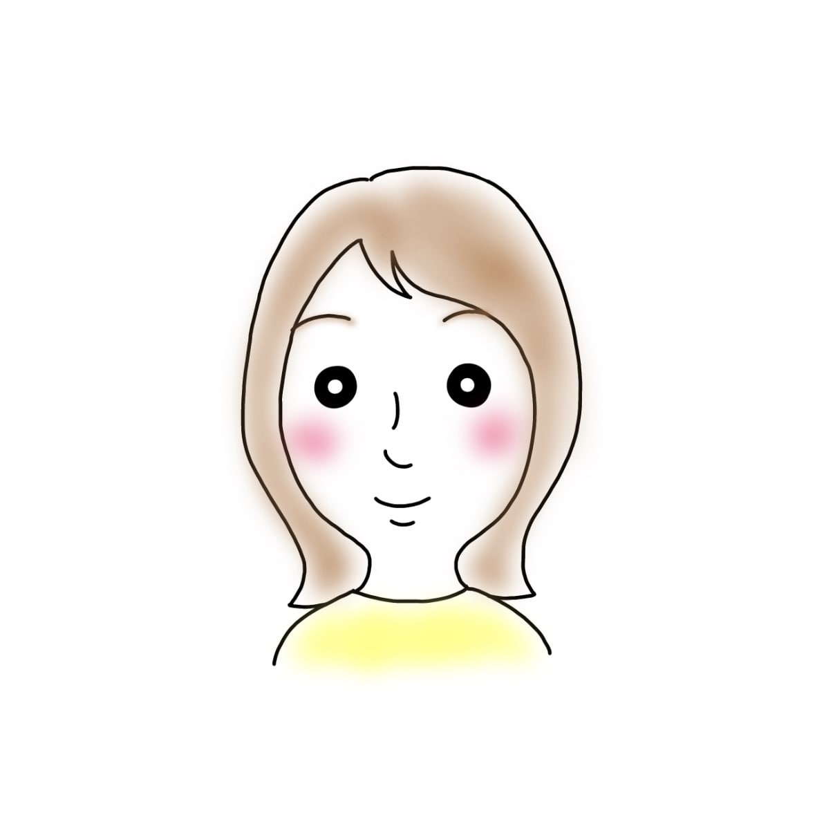 アイコン等に！お顔の似顔絵やイラストゆるく描きます snsアイコン、名刺、プレゼントに！男性も女性もゆるカワに！ イメージ2