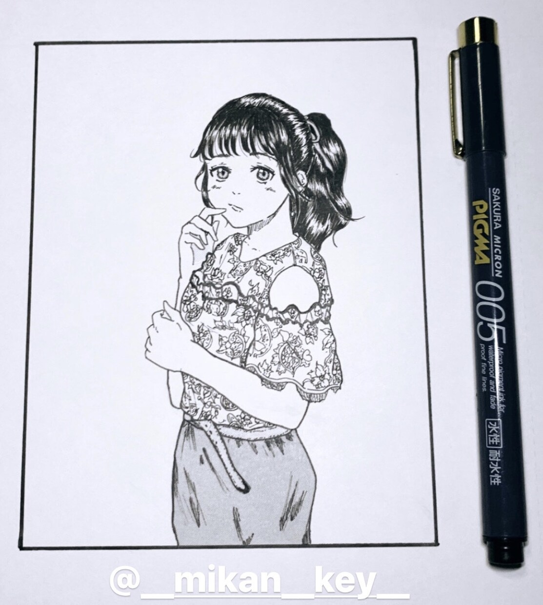 鍵栗みかんの絵柄で似顔絵を描きます 素敵なおなたをイラストで描かせてください♪ イメージ3