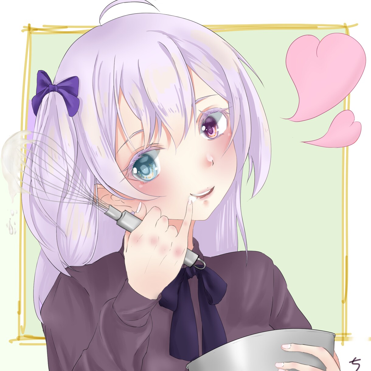 SNSの可愛い女の子のアイコン作成行います SNS、ゲーム、歌い手活動など…様々にお使いいただけます！ イメージ3
