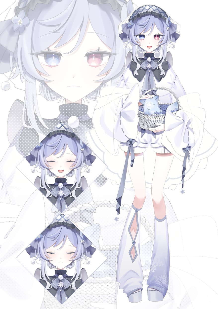 アイコン/MVイラスト/全身立ち絵をお描きします 透明感あるイラストをお届けします◎ イメージ4
