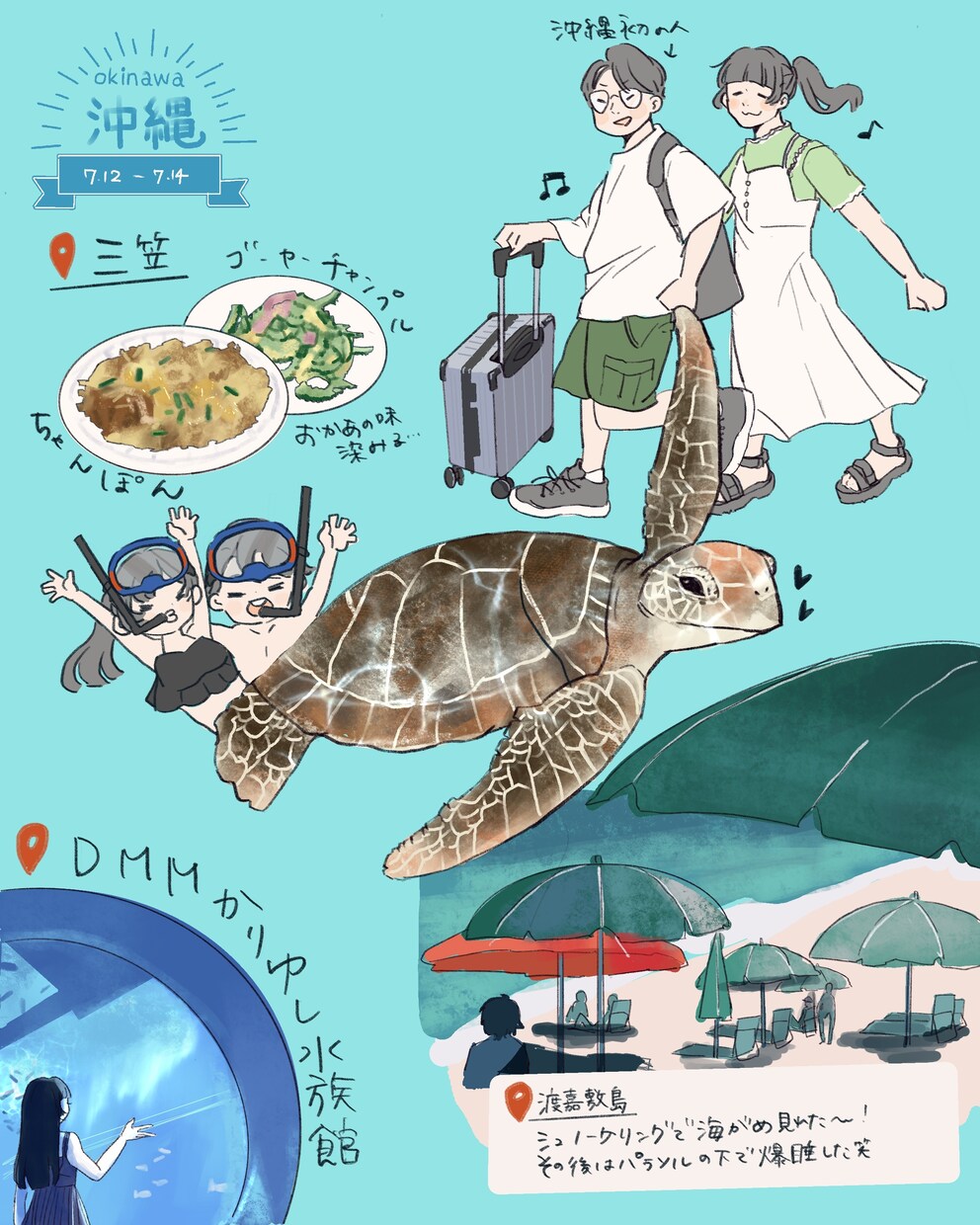 カジュアルな絵柄で人物、小物、動物など描きます カジュアルで万人ウケする可愛いイラスト描きます イメージ7