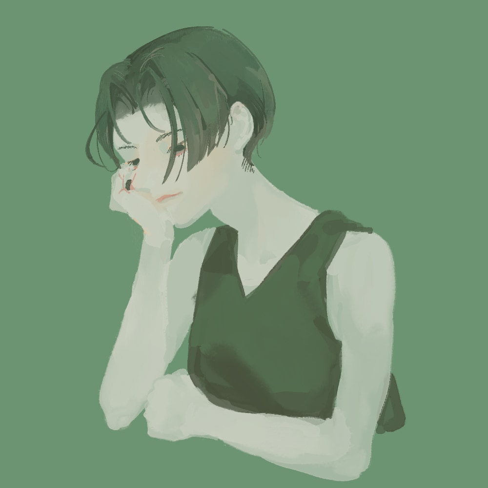 クール・耽美なアイコンイラストを制作します 女の子／男の子／青年／壮年／動物／ファンタジーetc イメージ3