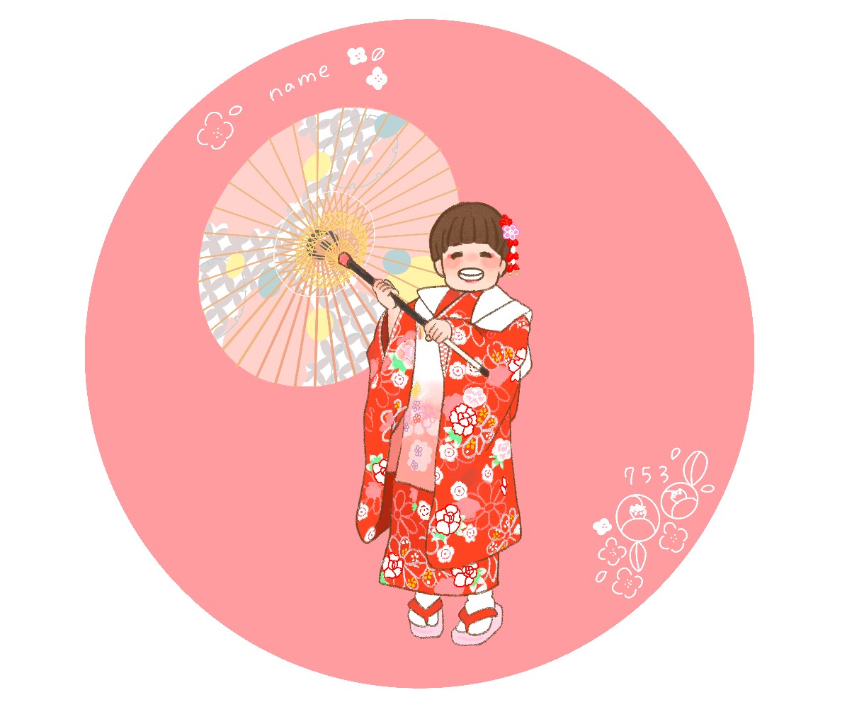 ふんわりやさしい似顔絵作成します SNSアイコンやプレゼントにぴったり！ イメージ5