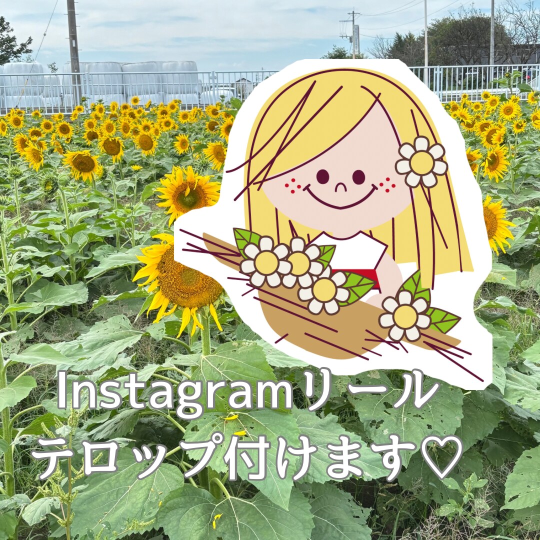 トークリール動画にテロップをつけます 迅速丁寧に対応♡無音視聴の方にも見やすいリール動画に！ イメージ1
