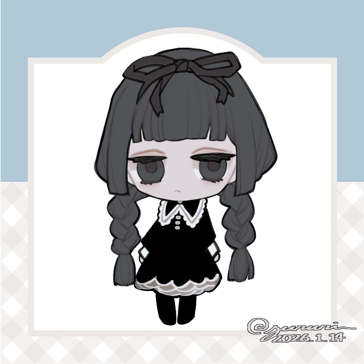 商用◎ シックなSDキャラ描きます 落ち着いた印象のSD、ミニキャラ、ペットも描きます。 イメージ7