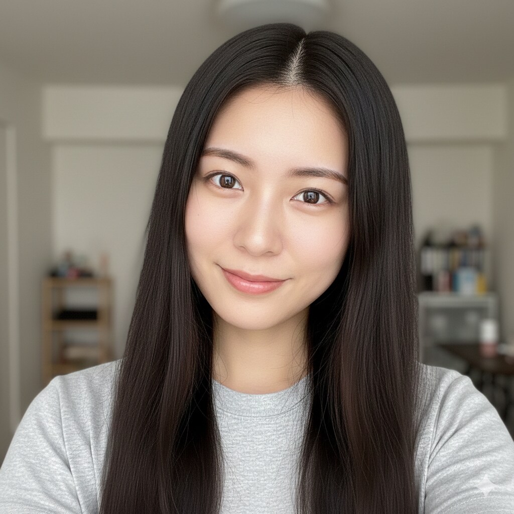 SNS映え！リアルでエモいAI美女アイコン売ります 著作権フリー！SNSで使えるエモい美女画像5枚セット イメージ2