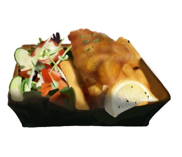どうぶつ、リアルな食べ物などのスタンプ作ります オリジナルLINEスタンプと英語、日本語セリフ承ります。 イメージ2
