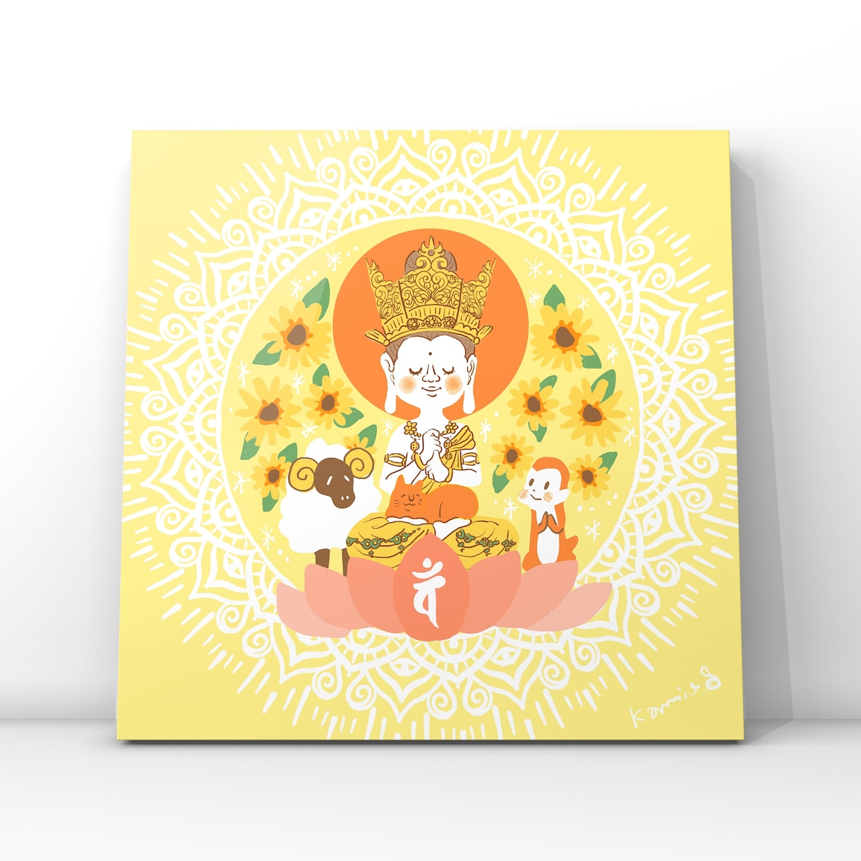 あなただけのかわいい「お守り本尊」描きます 守り本尊やお気に入り神様を可愛い御守りにしませんか？ イメージ6