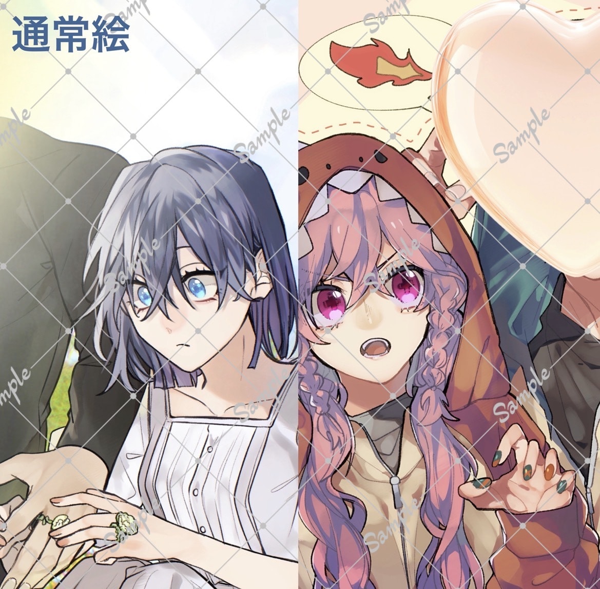 2人価格ペア・夢絵等イラスト描きます その他、プレゼント、創作、一枚絵、デフォルメ、イラスト全般！ イメージ2