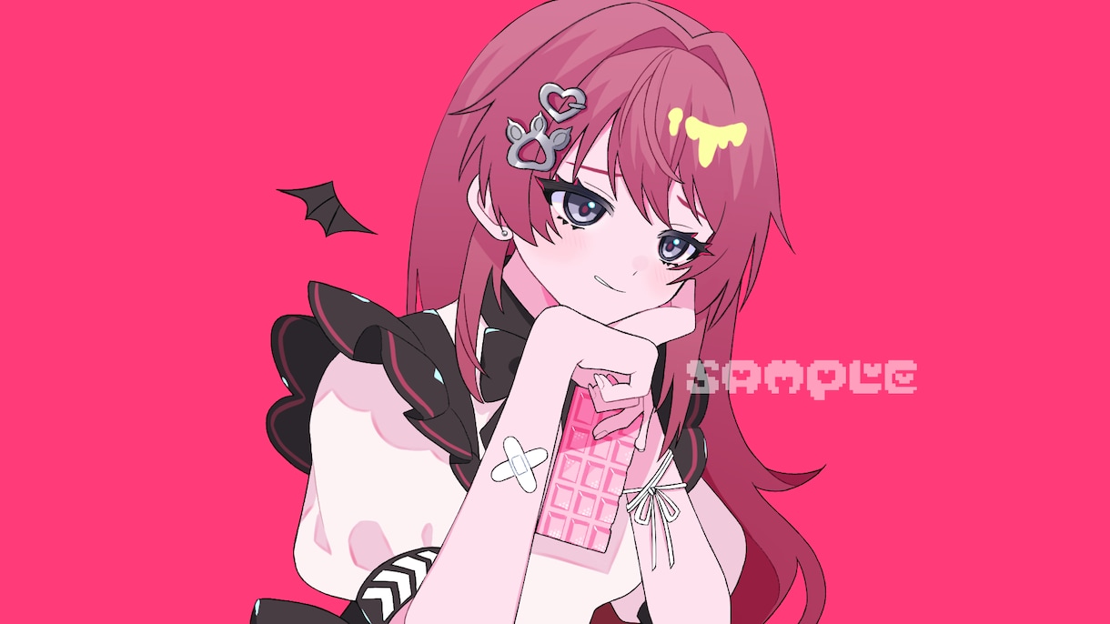 SNSアイコン、グッズ、MV等の1枚絵制作します グッズ、動画映えのイラスト制作します！ イメージ10