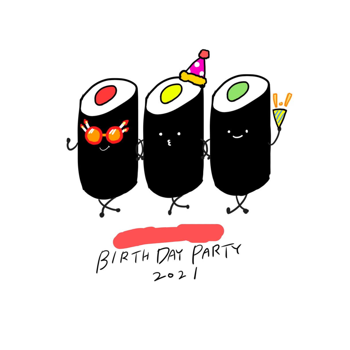 可愛いキャラクターを作ります 食べ物などをデフォルメキャラにします！ イメージ1