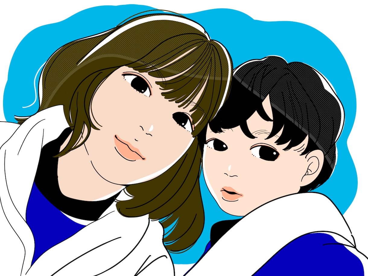 似顔絵かきます 記念日に最適♪素敵な思い出をイラストで残しませんか？ イメージ1