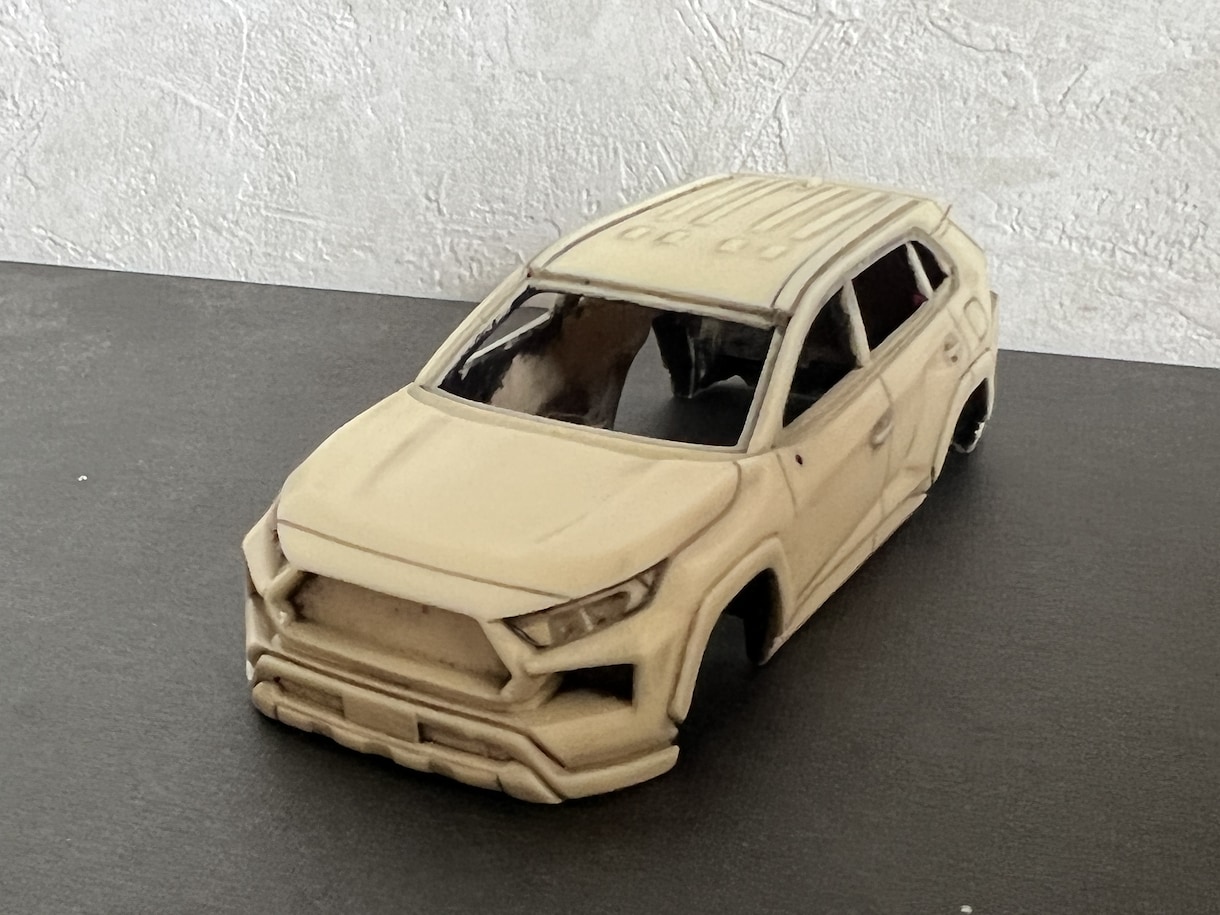 ミニカー(1/43など)のカラー変更をいたします 昔乗っていた想い出の一台をリビングにいかがでしょうか？ イメージ2