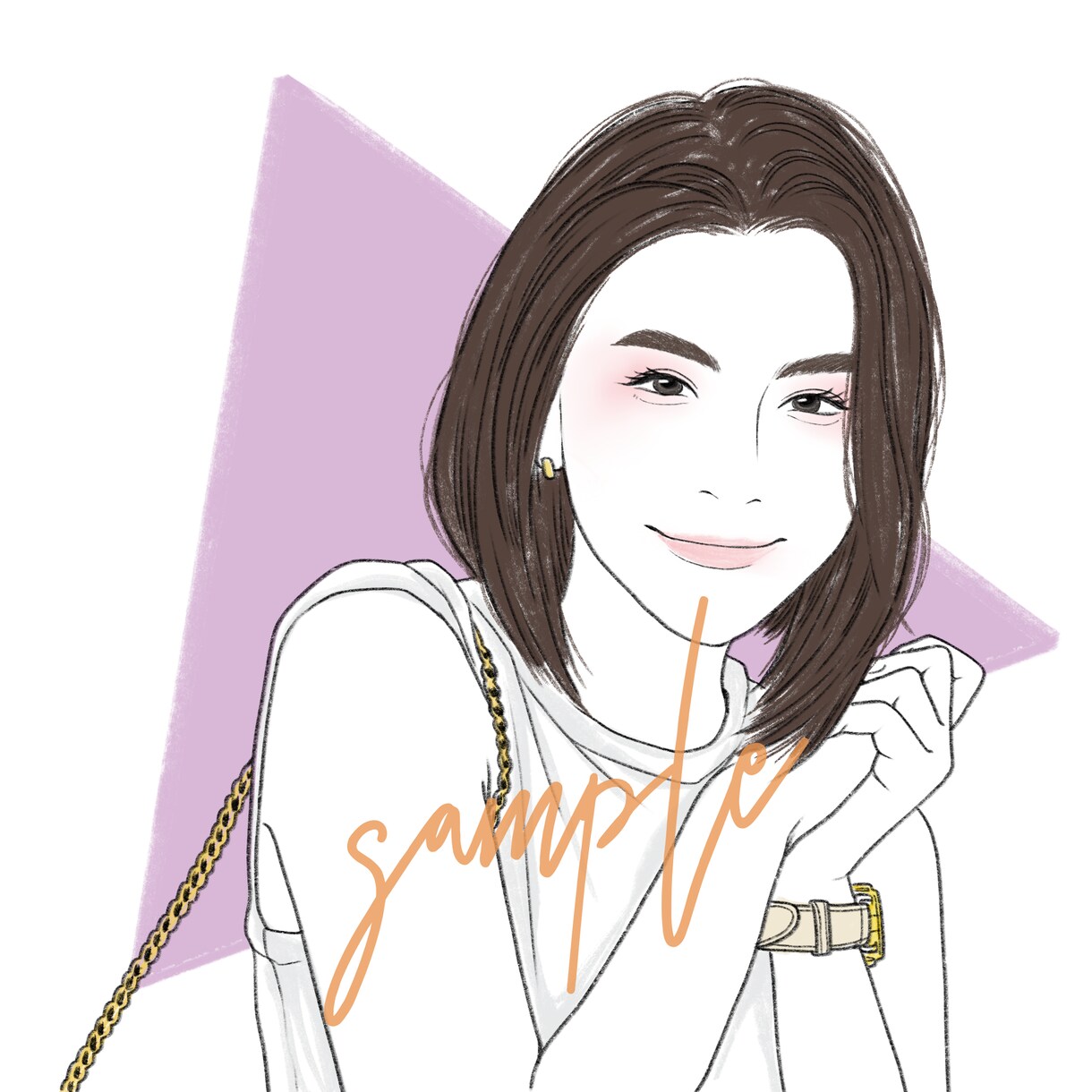 お写真を元に優しいアナログ風似顔絵お描きします シンプルさもリアルさもちょうどいい！記念日、プレゼントに☆ イメージ3