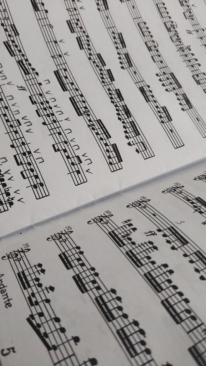 ヴァイオリンの楽譜に指使い書き込みます アマオケやグループレッスンでの演奏をサポートします！ イメージ1