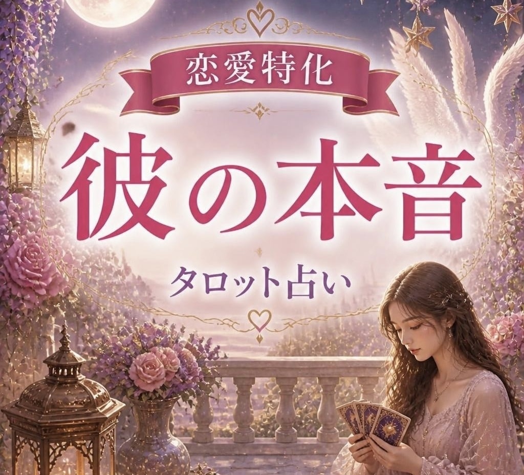 お試し体験✨お相手の本音タロットで視ます 相手の気持ちや思い気になりませんか？ イメージ1