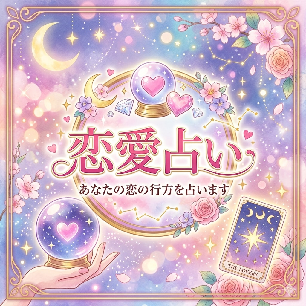 初回限定価格　恋愛♡霊視タロットで占います 復縁・片想い・複雑愛・夫婦問題…お悩みに優しく寄り添います♥ イメージ1