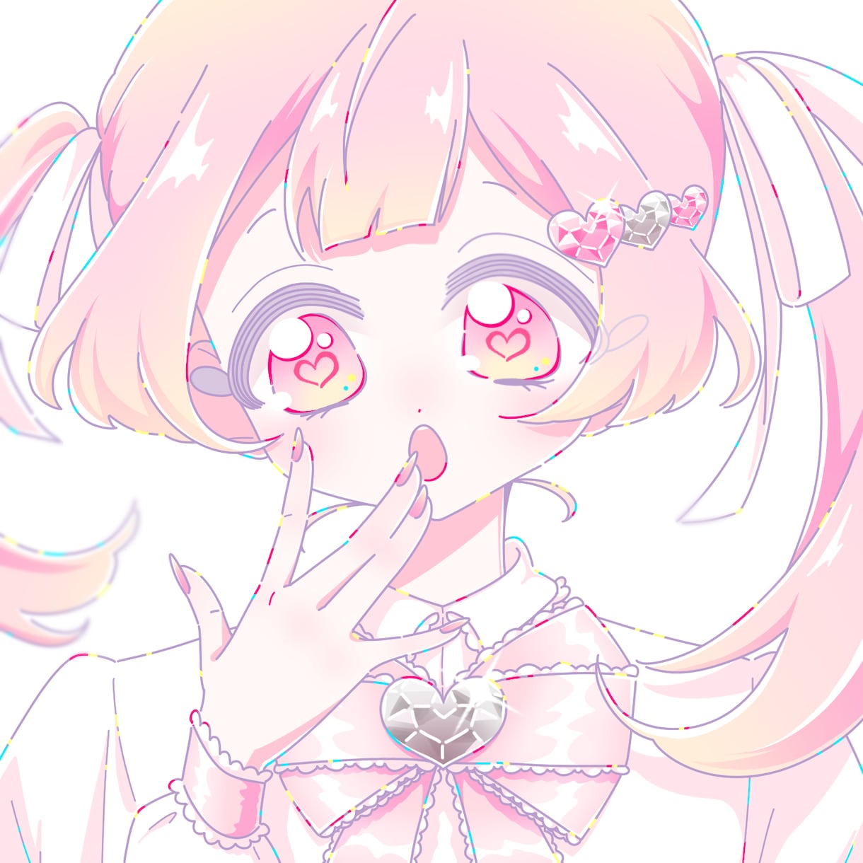 かわいいアイコン描きます ゆるふわ、ゆめかわなSNSアイコンをお探しの方！ イメージ1