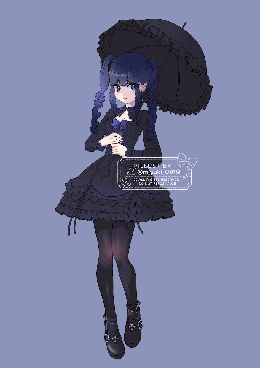 キャラクターイラスト描きます 立ち絵や1枚絵など用途に合わせたイラストを描きます イメージ1