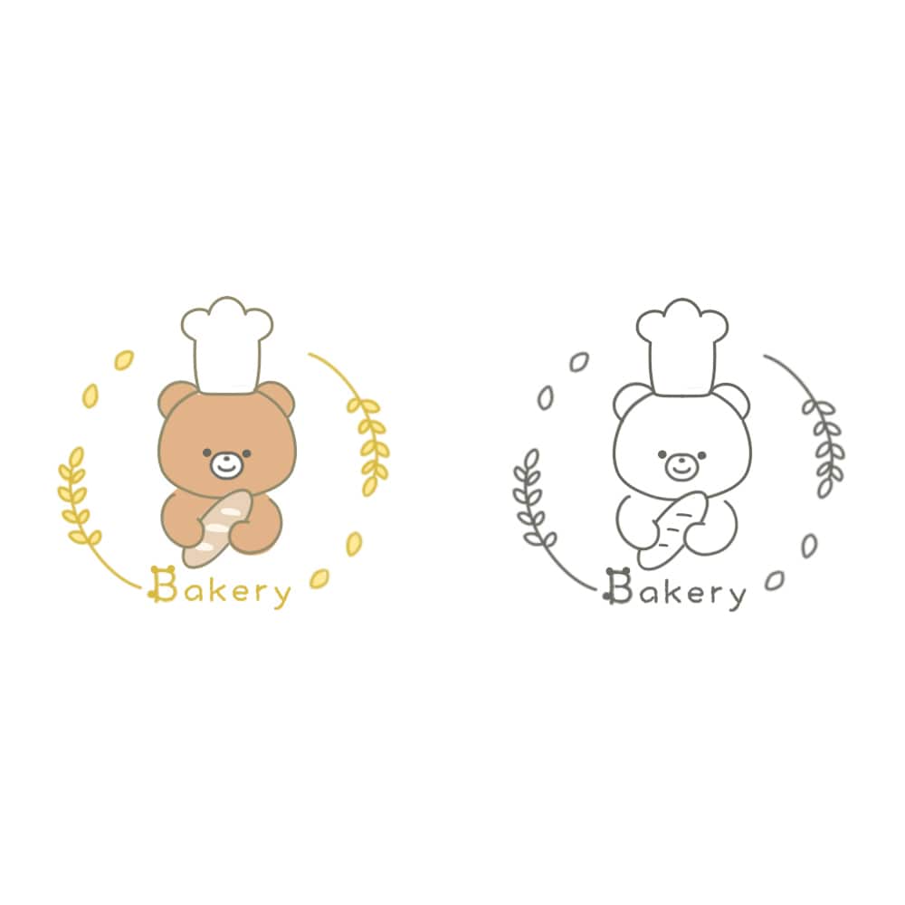 ゆるっと可愛い手描きのロゴデザイン作成ます ★著作権譲渡料込み★ ショップカード等関連デザイン作成もOK イメージ4