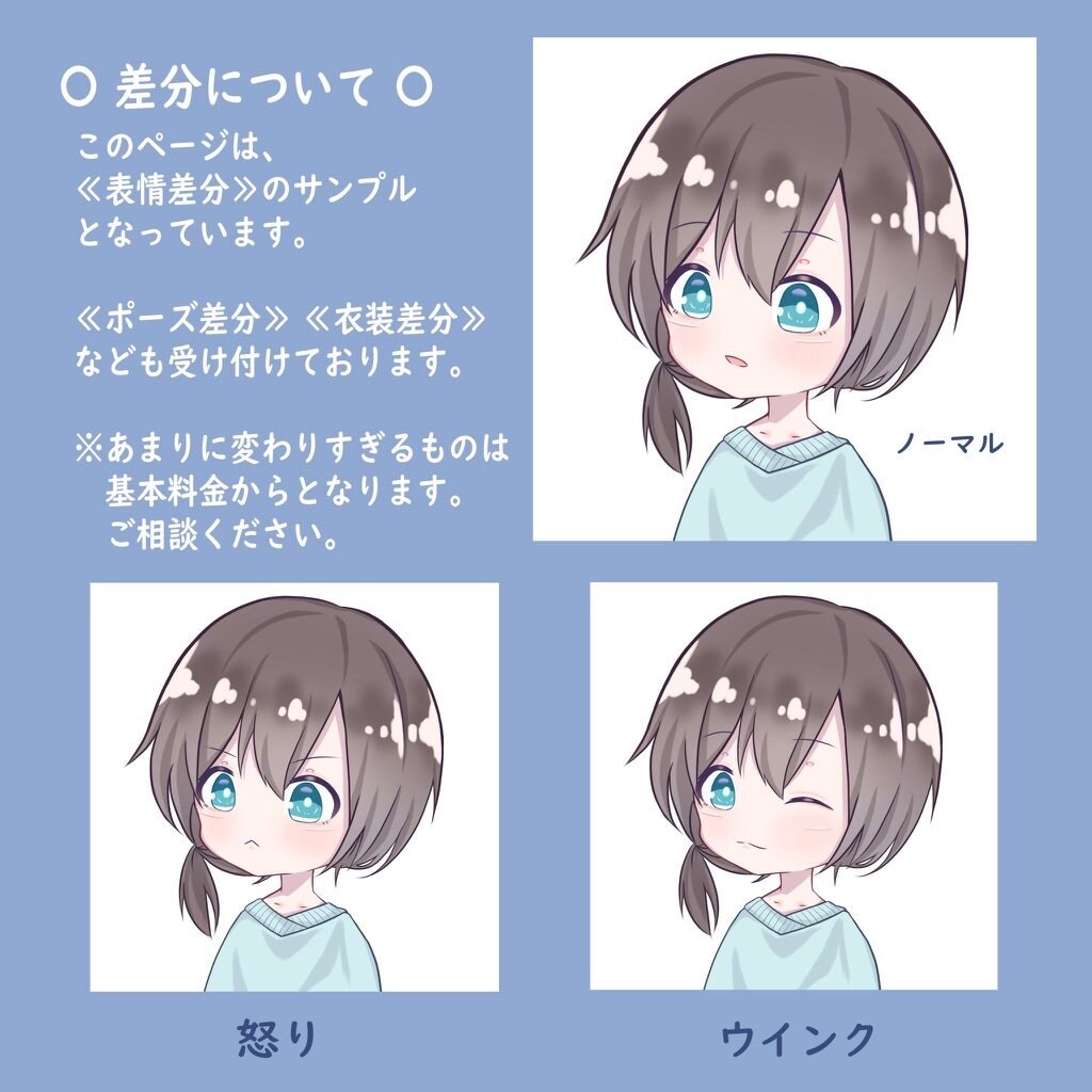 可愛いデフォルメイラストお描きします SNSアイコンや配信サムネイルお任せください！ イメージ6