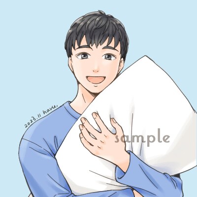 親切・丁寧にSNSアイコンをお描きします 「うちの子」や、自分をかわいい漫画・アニメ風イラストに♪ イメージ3