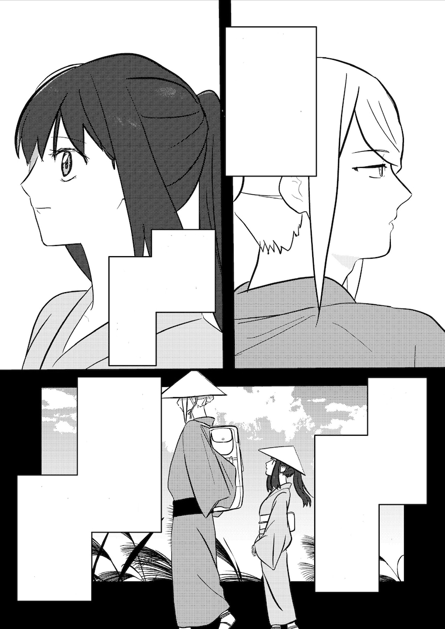 モノクロ漫画・コミック作画を承ります 人物作画を得意としており、モノクロ漫画制作を承っております。 イメージ3