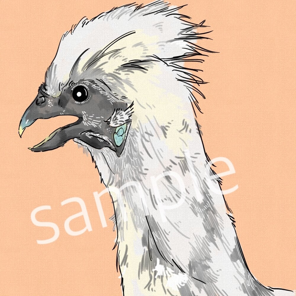 あなたのペットの似顔絵アイコンを描きます 動物を描くのが苦手という方に代行として似顔絵を描きます！ イメージ2