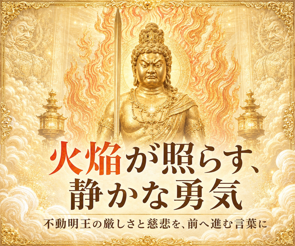 不動明王の火焔で迷いの根を霊視します 切れない執着と進む道をお伝えします イメージ5
