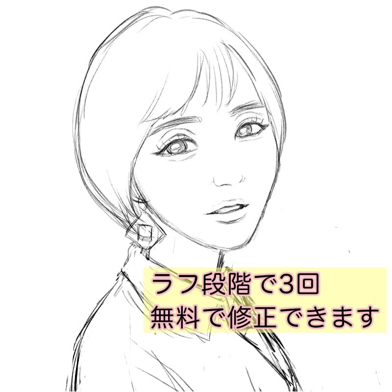 程よく似せた似顔絵やアイコン描きます 写真を送らなくても、OKです！ イメージ2