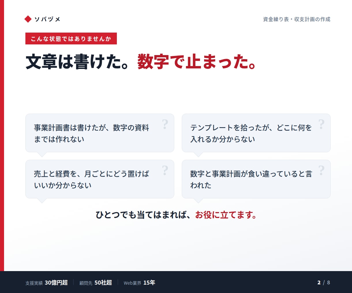 融資用の資金繰り表をExcelで作ります 事業計画と数字が合う、審査に出せる一式 イメージ2