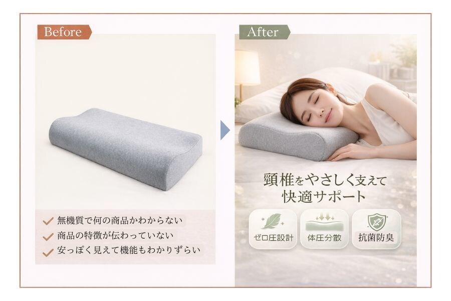 楽天Amazon向け商品画像改善します 商品ごとに最適な演出で魅力を伝えます イメージ12