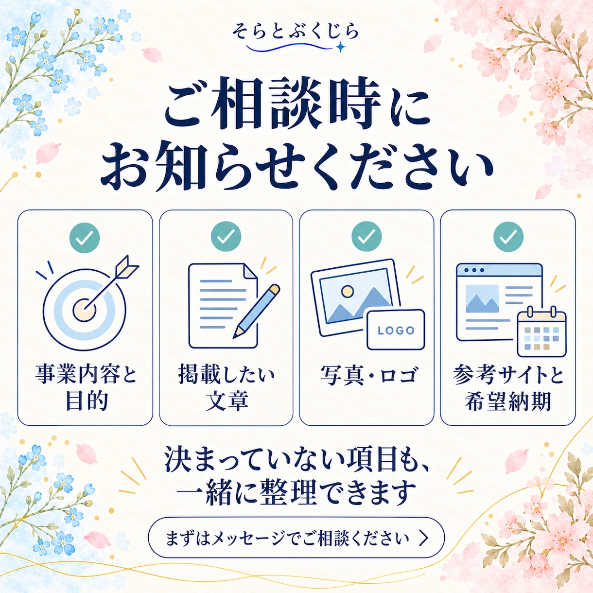 お店や事業の魅力が伝わるホームページを作成します あなたらしさと、分かりやすさを大切に イメージ4