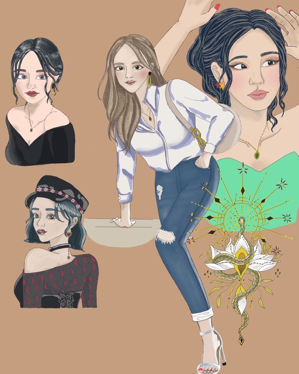アイコン作成いたします 温かみのある、アイキャッチーで親しみやすい似顔絵を描きます。 イメージ8
