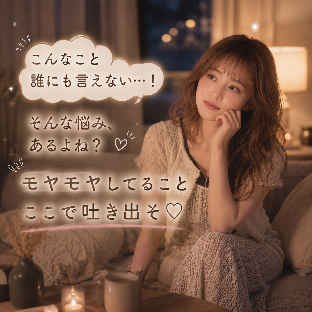 女性限定｜女性同士だからこそ話せる悩み、聞きます 恋愛 ・人間関係 ・ 不安 ・ モヤモヤ・雑談 イメージ5