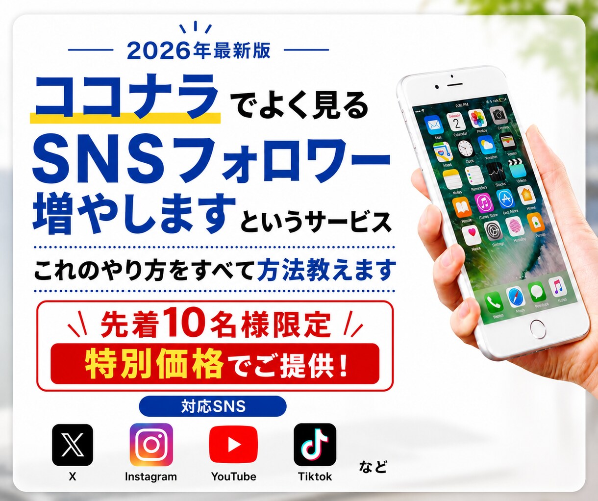 SNSのフォロワーを増やすサービスの裏側を教えます 業者からのフォロワー購入は損！外注せずに自分でやりませんか？ イメージ1
