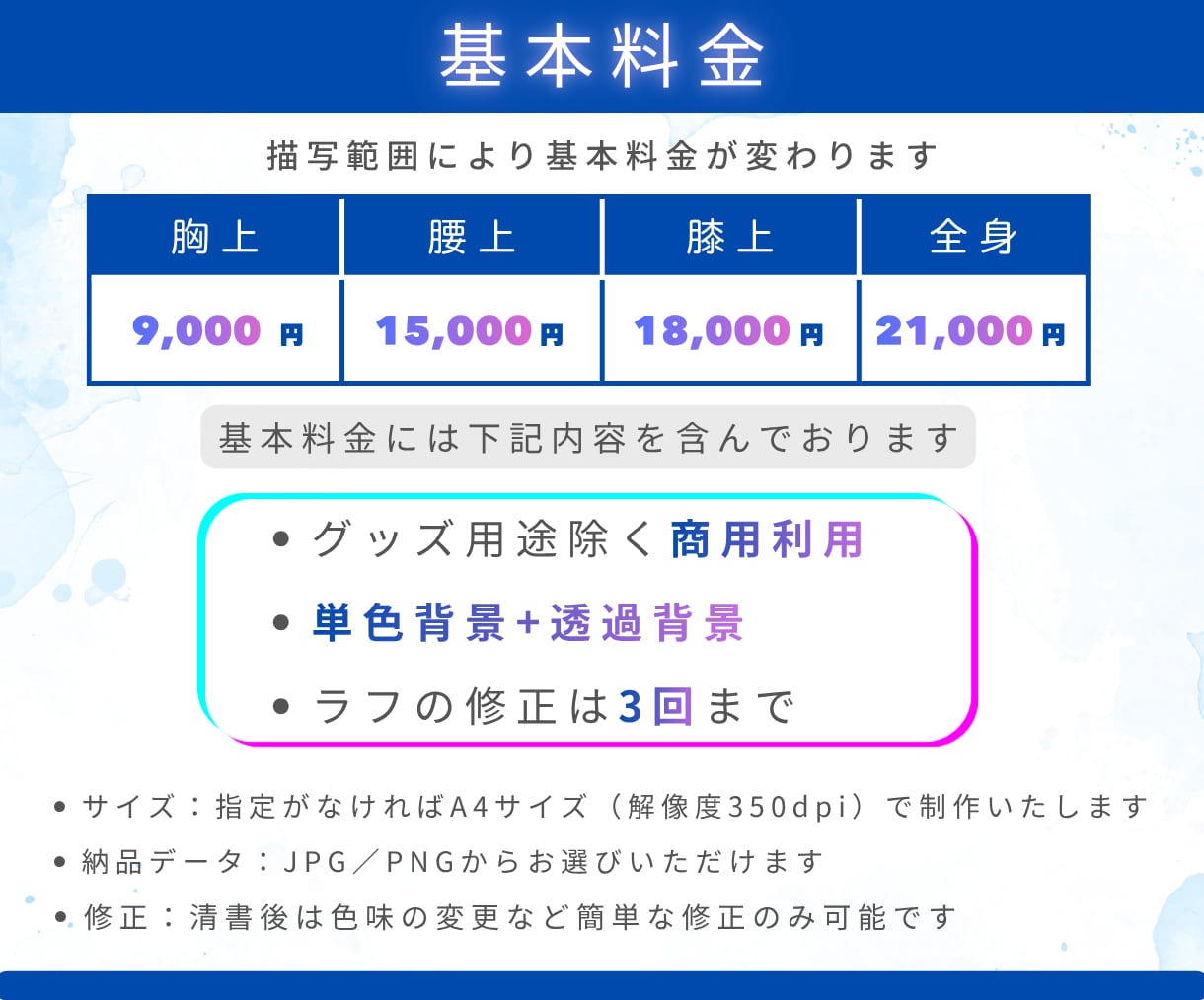 商用OK！ふんわりやわらかポップなイラスト描きます 初めての方も大歓迎！気軽に相談であなただけの一枚を制作します イメージ7