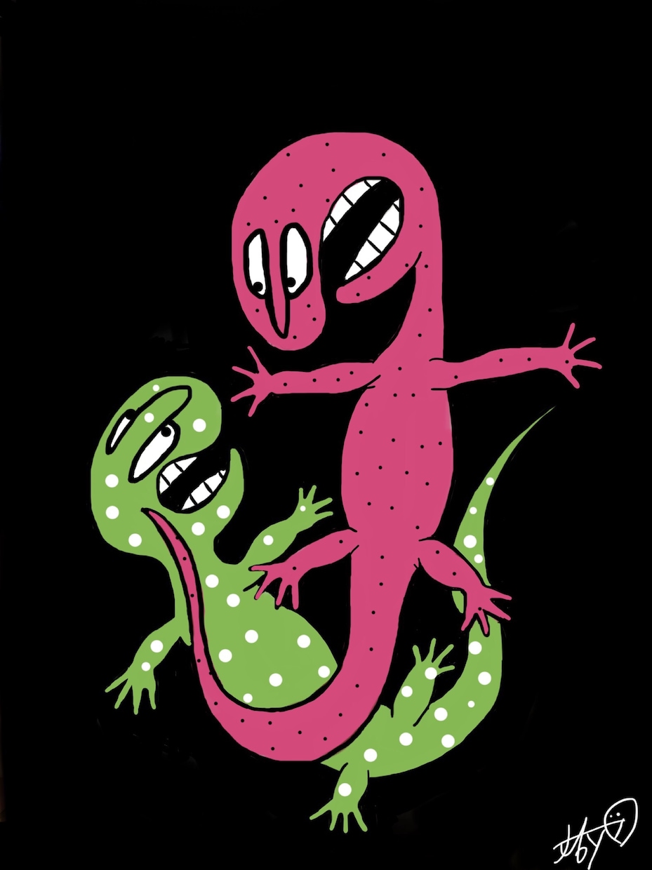 色々な物のイラストを描きます 一度見たら忘れない独特なイラストデザインを描きます！ イメージ1
