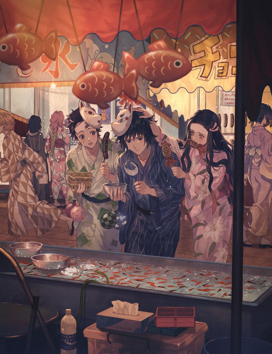 キャラ背景可能、細部まで拘ったイラスト作成承ります キャラクター、背景の実務経験を生かして作成させていただきます イメージ9