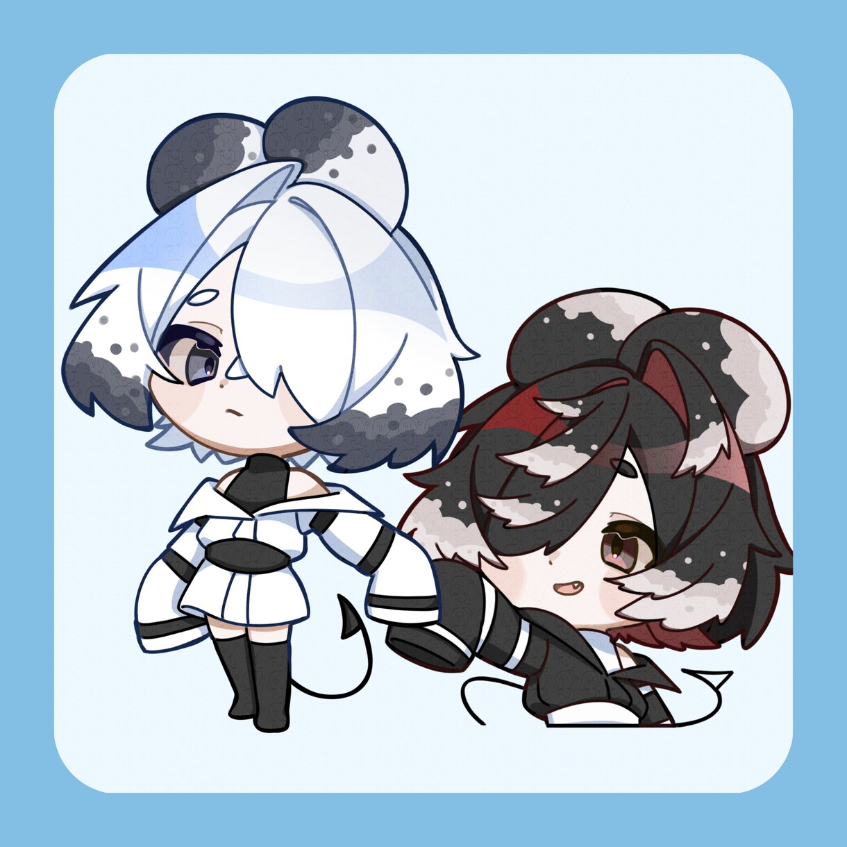 可愛いミニキャラ描きます 1.5〜3頭身のSDキャラクターイラストを描きます イメージ7
